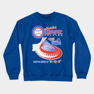 Defunct Montreal Expos Olympic Stadium Crewneck Sweatshirt